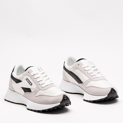 White-gray women's sports shoes Berinn - Footwear