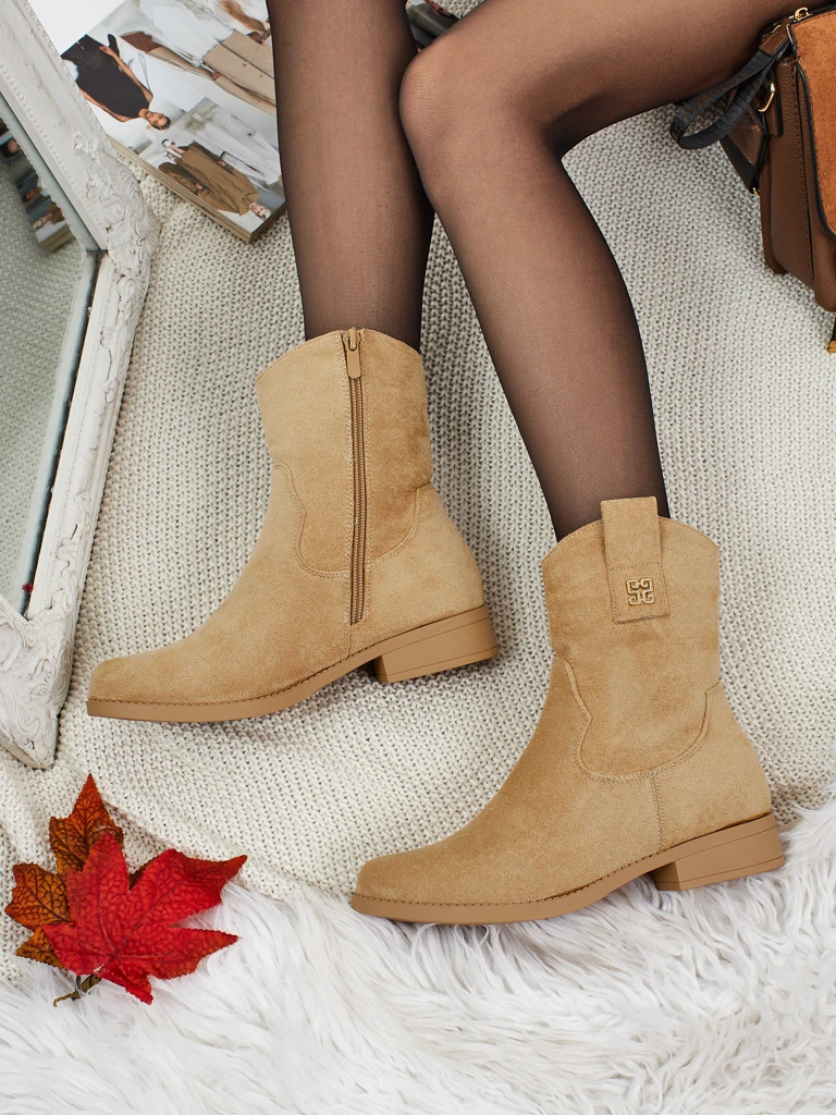 Women's Kelmoria Faux Suede Ankle Boots