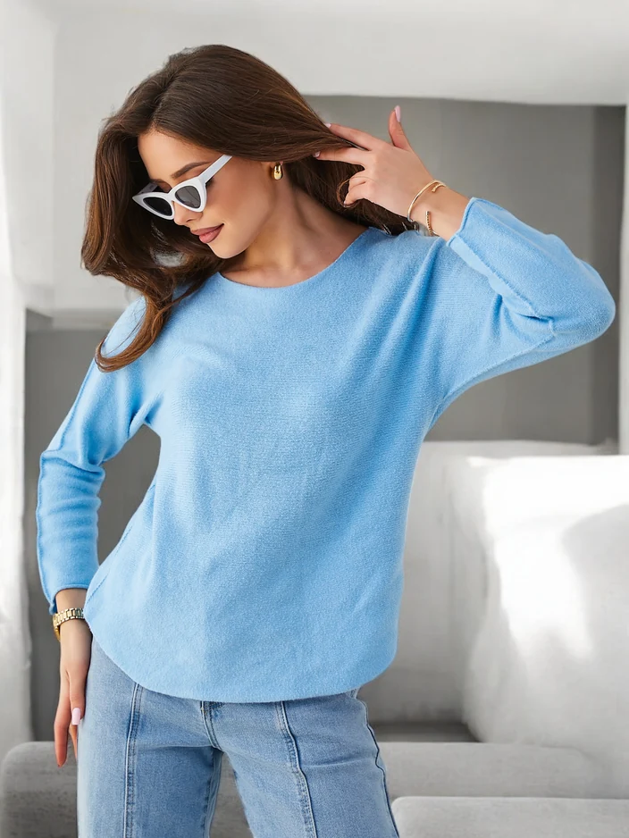 Royalfashion Viscose thin women's sweater