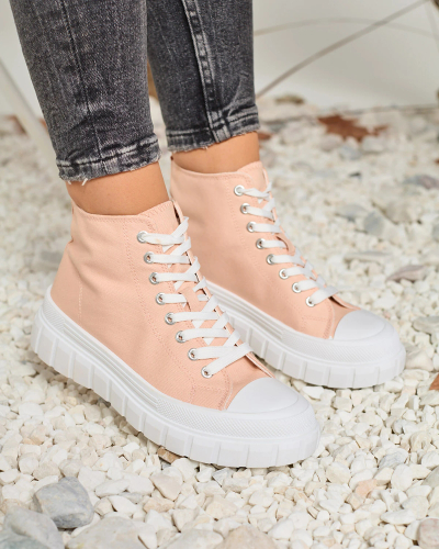 Royalfashion Powder Женские высокие кеды Ates Sneakers