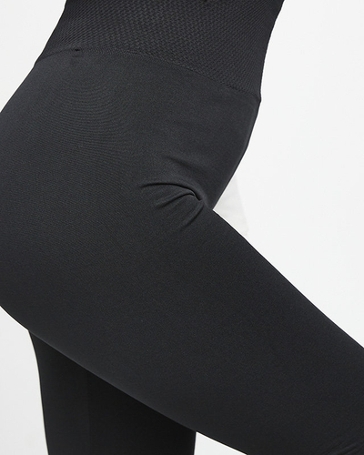 Женские черные корректирующие леггинсы - Одежда
