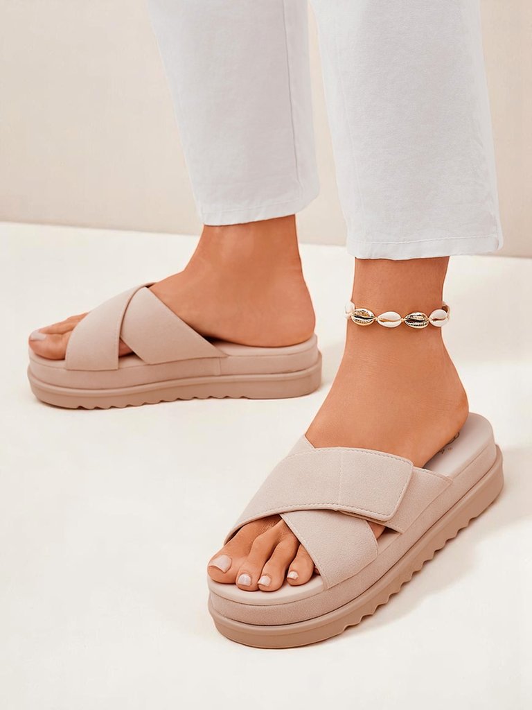 Royal Fashion Women's Flat Sandals Evre