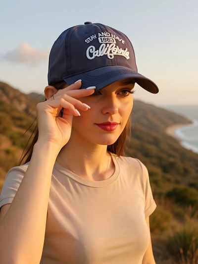Royalfashion Unisex beisbola cepure California