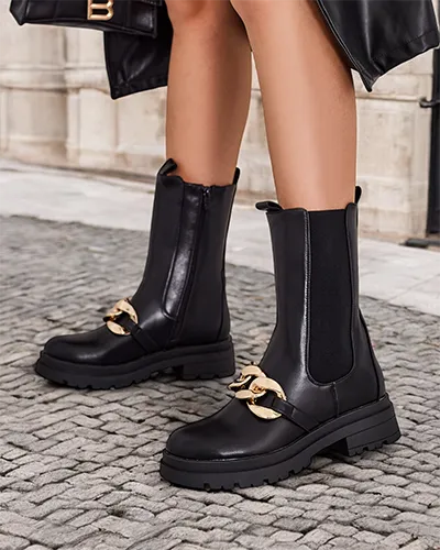 Royalfashion Women's high boots Romur