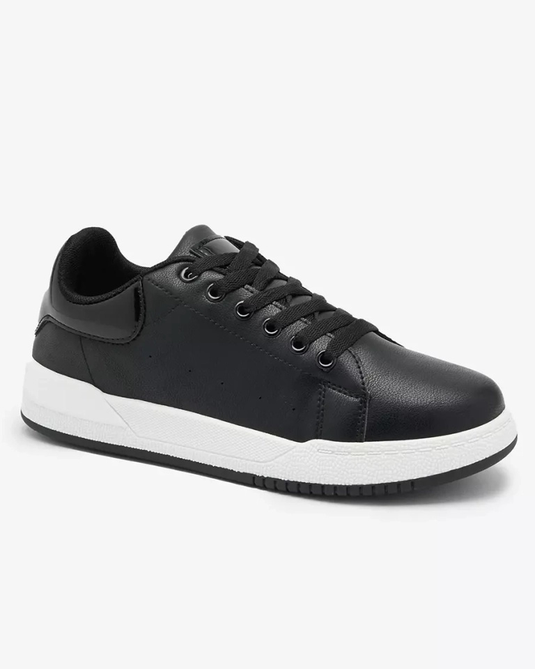 Royalfashion Black classic sports shoes Active Icons