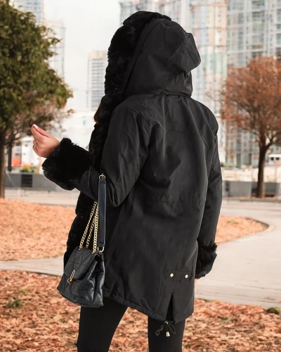 Royalfashion Long women's jacket