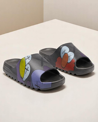 Sandale Lavlička Aurora Črne Gumidžu Šik za Leto