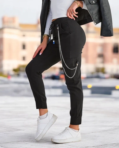 Royalfashion Women's cotton fabric combat pants