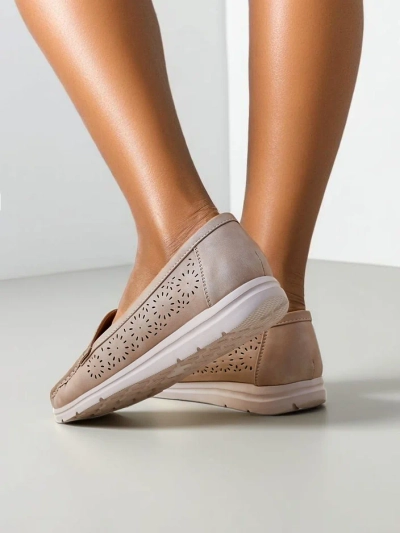 Royalfashion Atvērtas sieviešu mokasīnas Besset