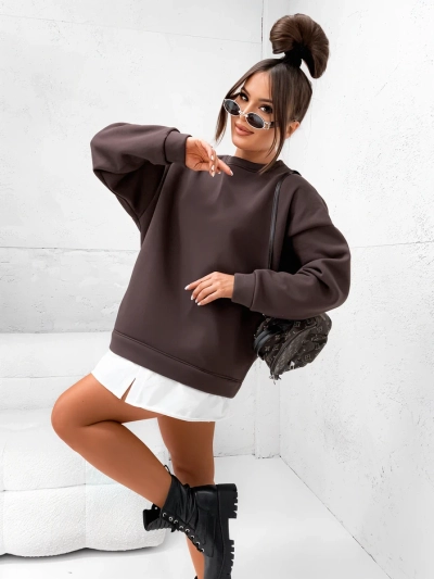 Royalfashion Cotton women's sweatshirt with detachable bottom
