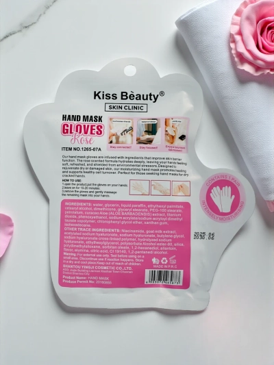 Hand Mask - Rose Scented Gloves