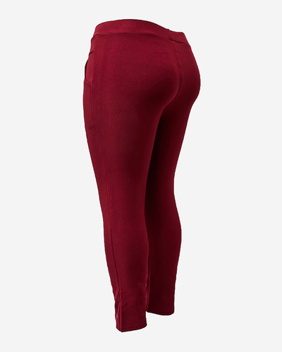 Royalfashion Женские утепленные брюки-треггинсы PLUS SIZE