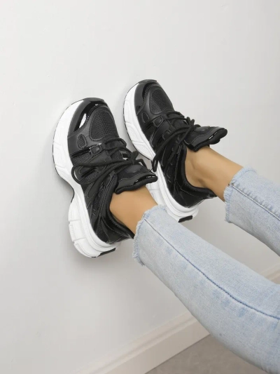 Royalfashion Sieviešu sporta apavi uz biezākas zoles Loness