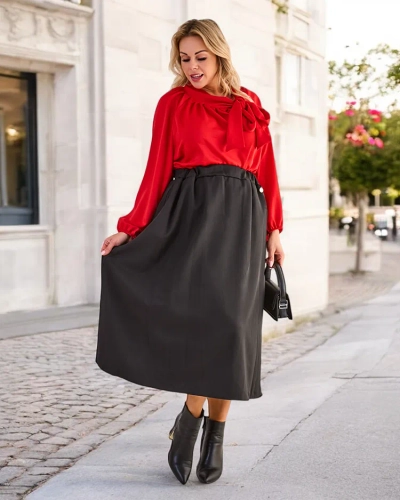 Royalfashion Women's midi skirt