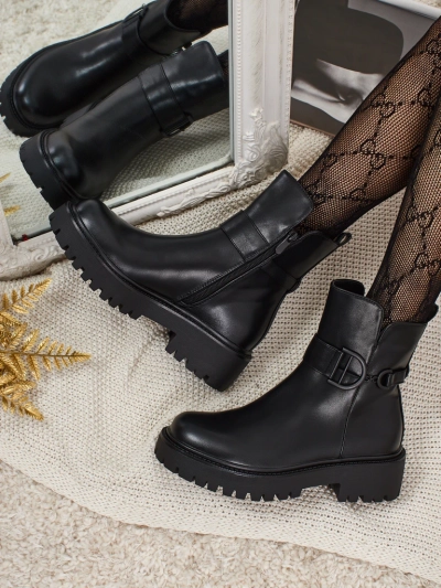 Eco-leather women's ankle boots Marques