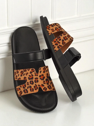 Royalfashion Women's eco-leather slippers FlexiComfi