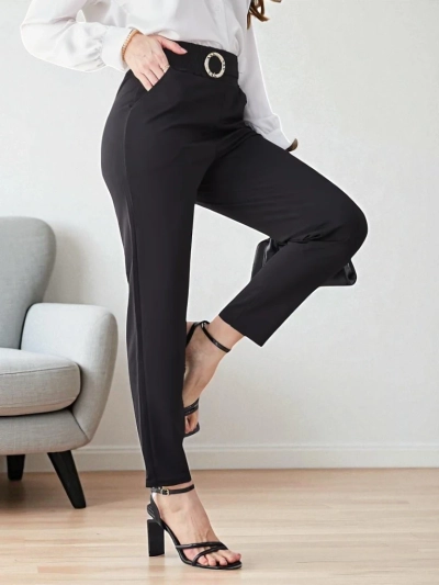 Bella Melodia Trousers in Black