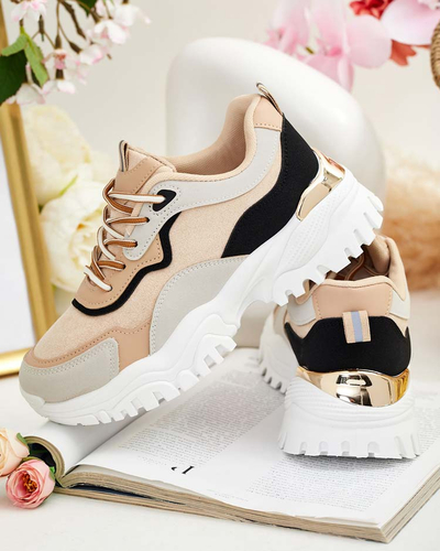 Royalfashion Women's sport sneakers Sinip