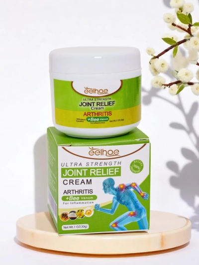 Joint pain relief cream with bee venom