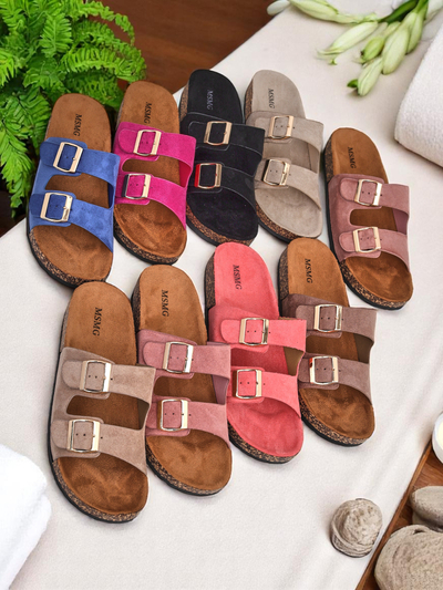 Royalfashion Sieviešu čības ar sprādzēm Foumy