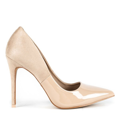 Beige Jasmina stilettos - Shoes 1