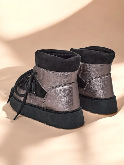 Royalfashion Sieviešu šnēģu zābaki ar šņāpu Izl</p>efa