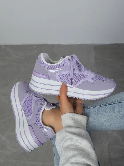 Royalfashion Sieviešu sportiskie platformas apavi Revided