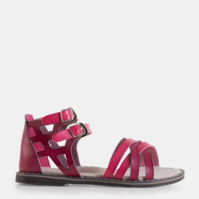 Fuchsia children's Martinis sandals - Footwear