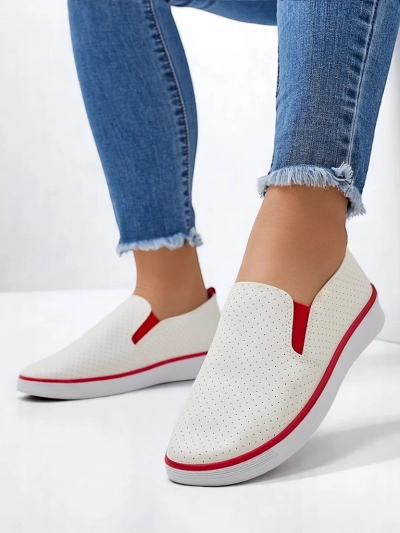 Royalfashion Женские перфорированные слипоны Kassias