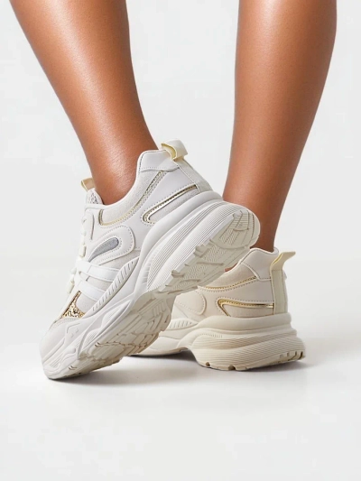 Royalfashion Women's Sport Sneakers on a Thick Sole Aimo