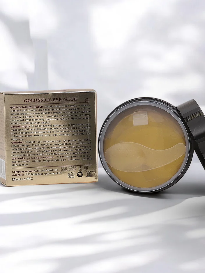 Гелевые патчи для глаз Luxelux с муцином улитки 60 шт.