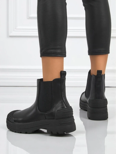 Amber Veil Platform Boots