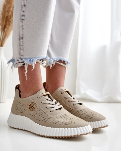 Royalfashion Женские спортивные перфорированные кеды Tobin