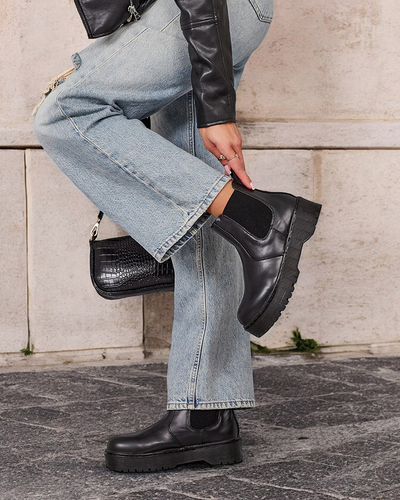 Royalfashion Sieviešu eko ādas Movitas zābaki