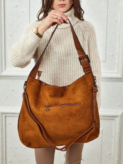 Women's shopper bag eco suede Donenn
