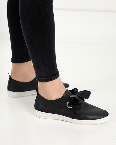 Black women's slip on sneakers Samhu - Footwear