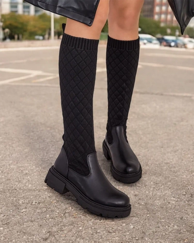 Royalfashion Women's slip-on boots Firox