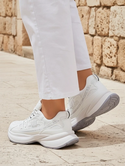 Royalfashion Women's sport sneakers on a thicker sole Roality