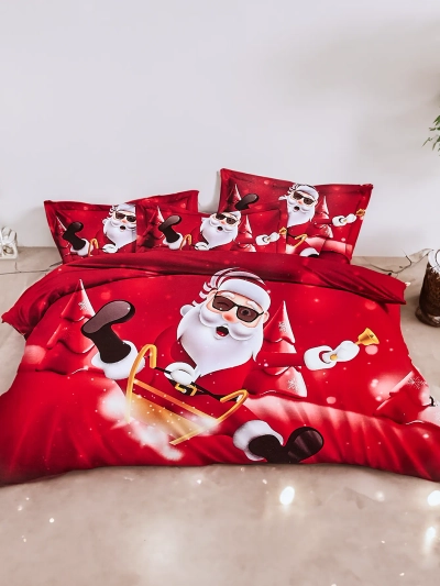 Royalfashion Christmas bedding 160x200 set 3-PIECE