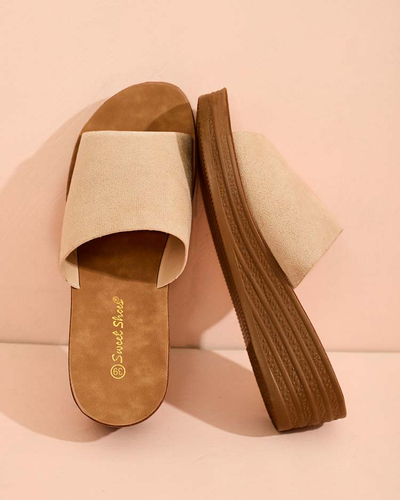 Royalfashion Sievietes Saffil zempapēžu čības