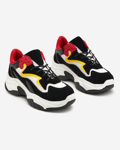 Women's black sports sneakers Aberissa - Footwear