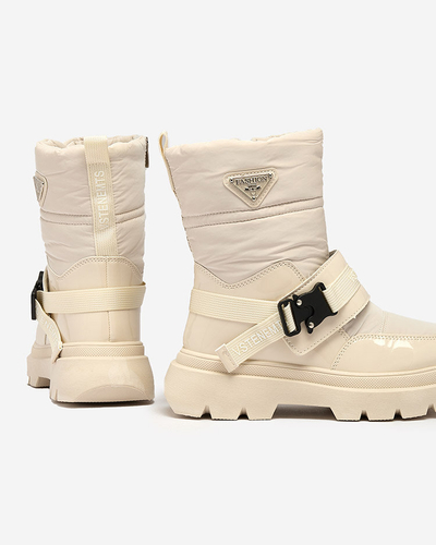 Royalfashion Sieviešu sniega zābaki Fileuri