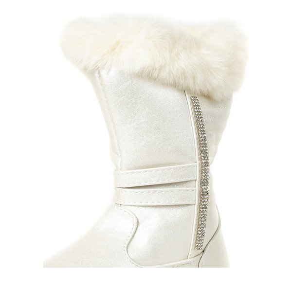 Beige kids 'snow boots Lotus - Footwear