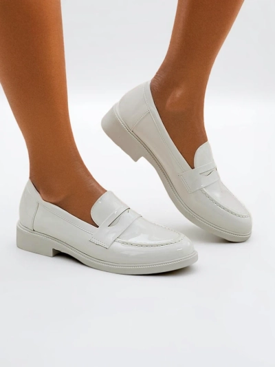 Royalfashion Women's patent loafers Aylay