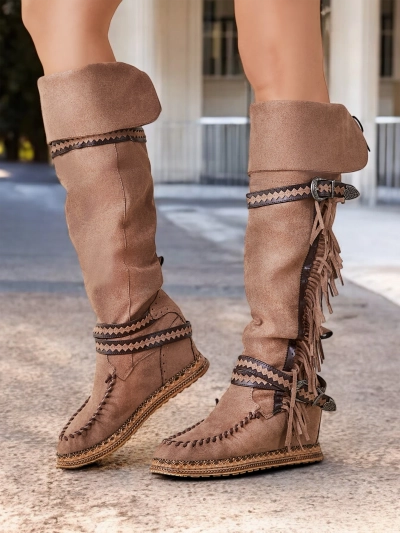 Royalfashion Women's over-the-knee boots Eliferse