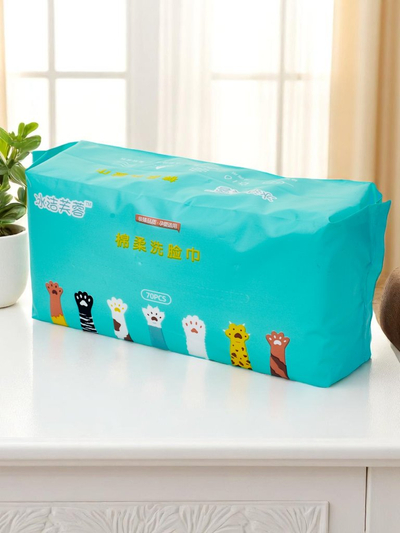 Cotton wet wipes 70 pcs.