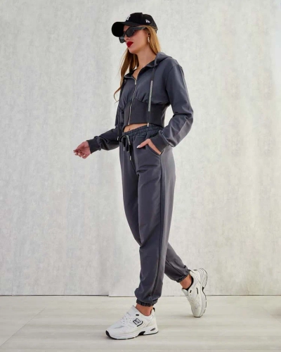 Royalfashion Women's cotton sweatshirt set