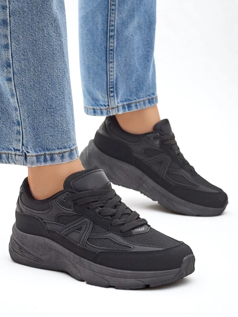 Royalfashion sieviešu sporta apavi uz biezāka zole Moderax