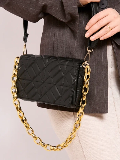 Royalfashion Women's quilted handbag in small size