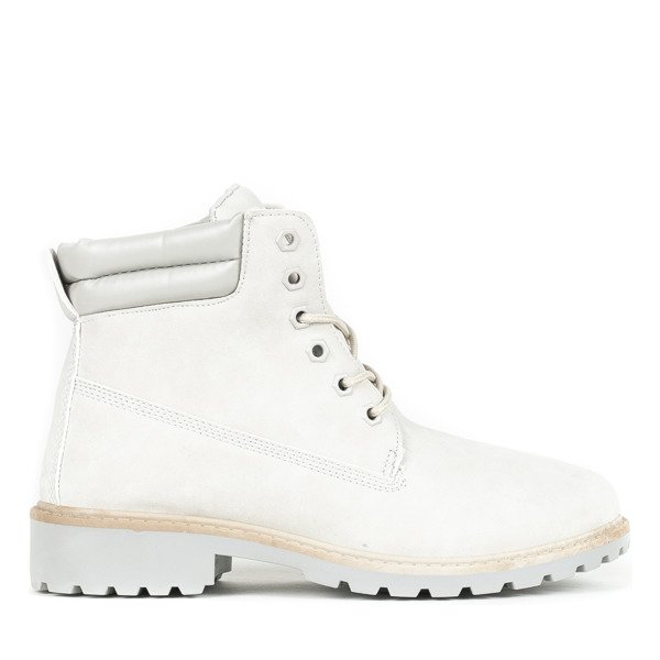 Szare trapery damskie Sytta - Obuwie